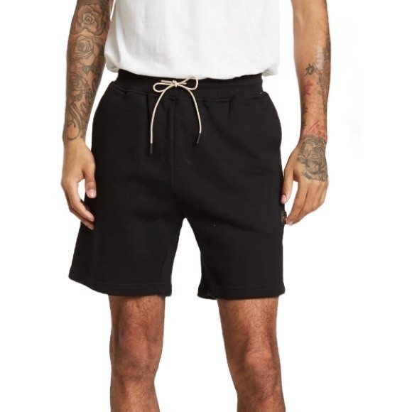 NWT WELL KNOWN STUDIOS The Broome Shorts Black Size XL - Picture 2 of 10